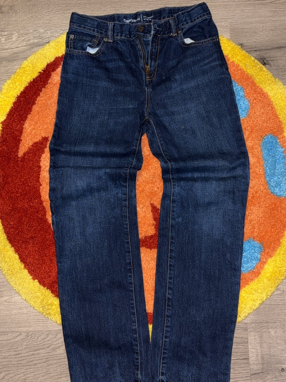 GAP Slim Straight Dark Indigo Jeans